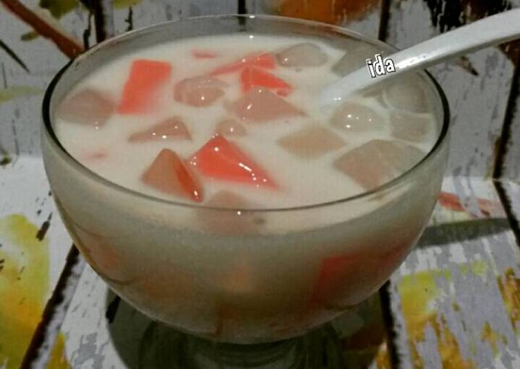 resep Es susu nutrijel