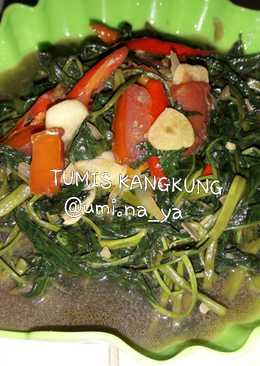 Tumis kangkung saori tiram