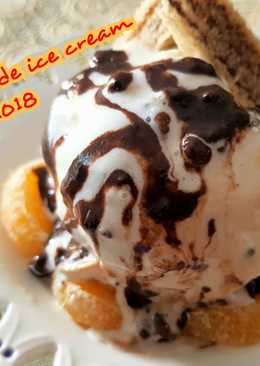 Homemade crackers ice cream ð¦