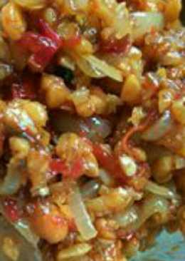 Sambal oncom pedas