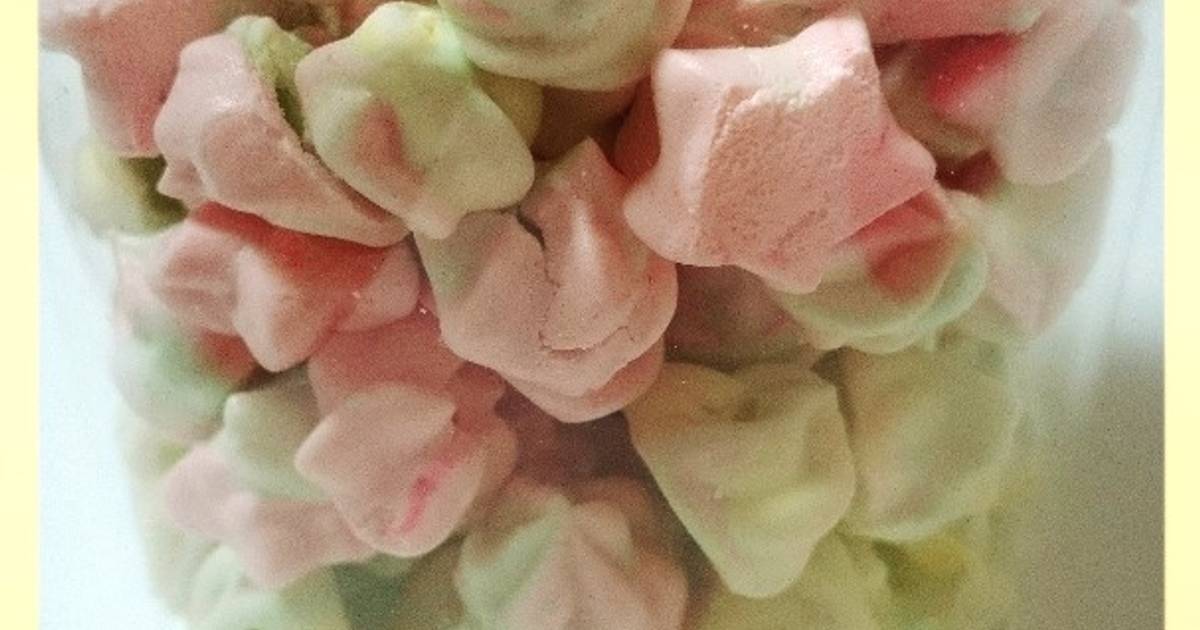 Resep Meringue cookie