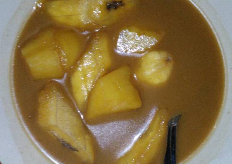 gambar untuk resep makanan Kolak pisang ubi simpel