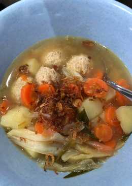 Sayur sop simple tinggal nyebur ððð