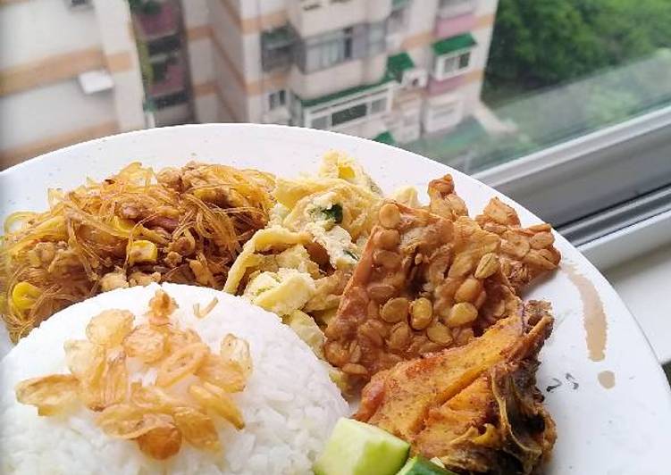 resep masakan Nasi uduk rice cooker Simple Endesss