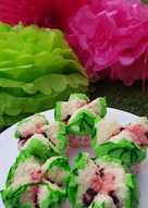 Bolu Kukus Semangka Mekar Sempurna