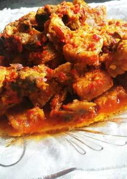 Sambal Kerang Tempe Pedas