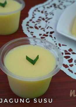 Puding jagung susu