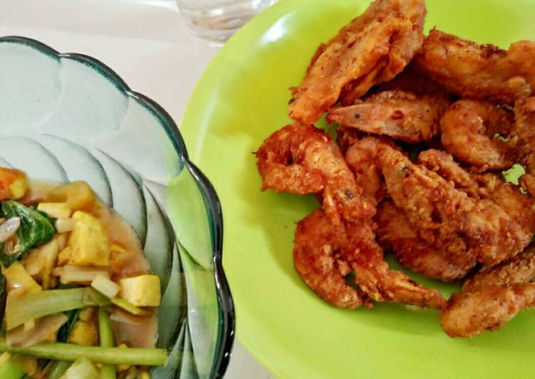 resep masakan Udang Goreng Tepung