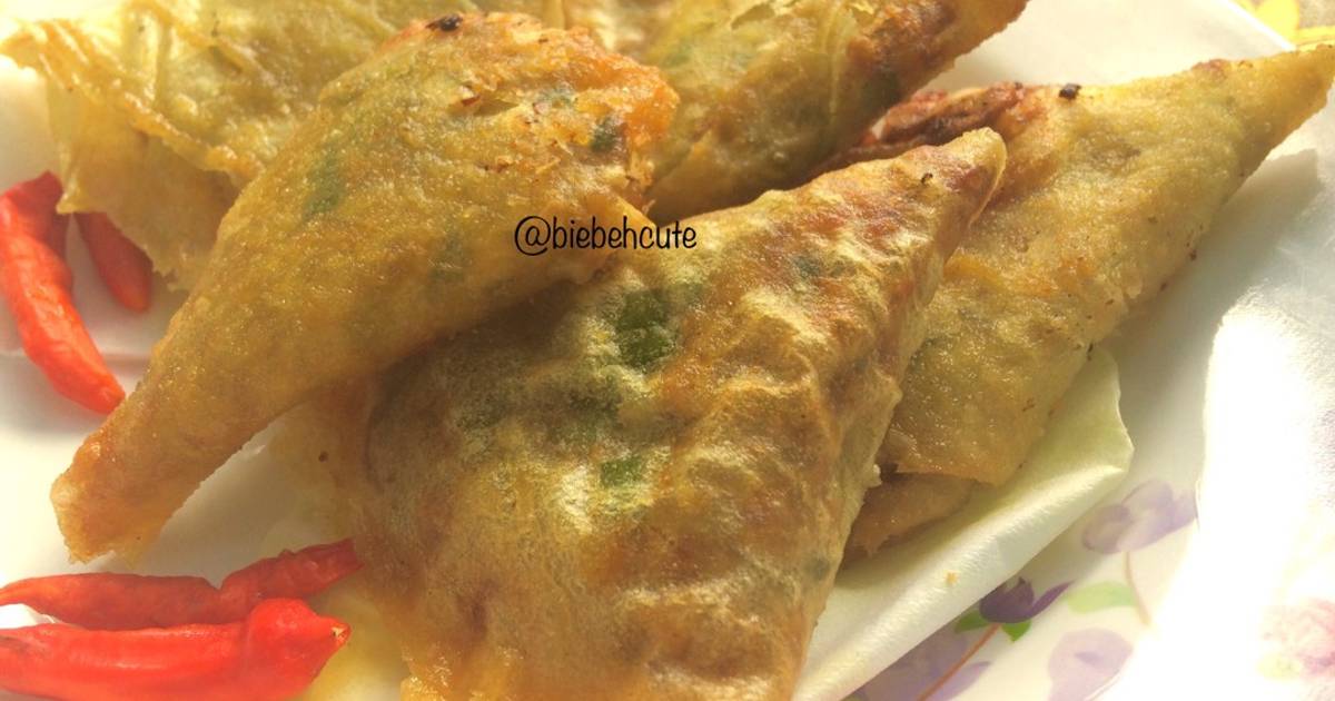  Resep  Samosa Daging Ayam  Bumbu  Kari Instant oleh Cut 