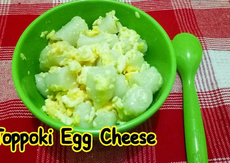 Resep Toppoki Egg Cheese (toddler meal) oleh 🌻niabundaalif 