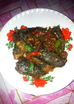 Lele bumbu kemiri kecap