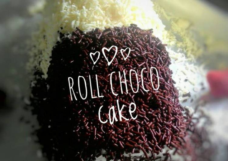 gambar untuk resep 09. Roll choco cake