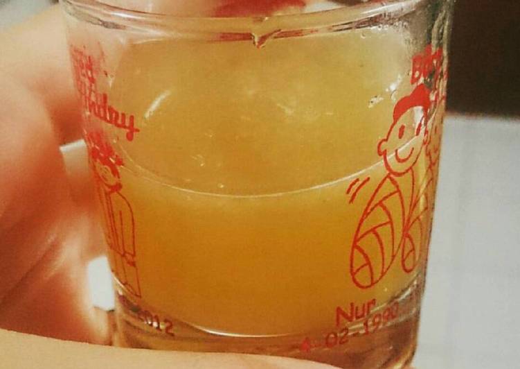 resep masakan Honey Lemon Shot