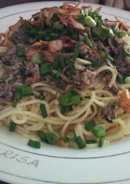 Mie Cakalang Simple (bukan mie cakalang Aceh)