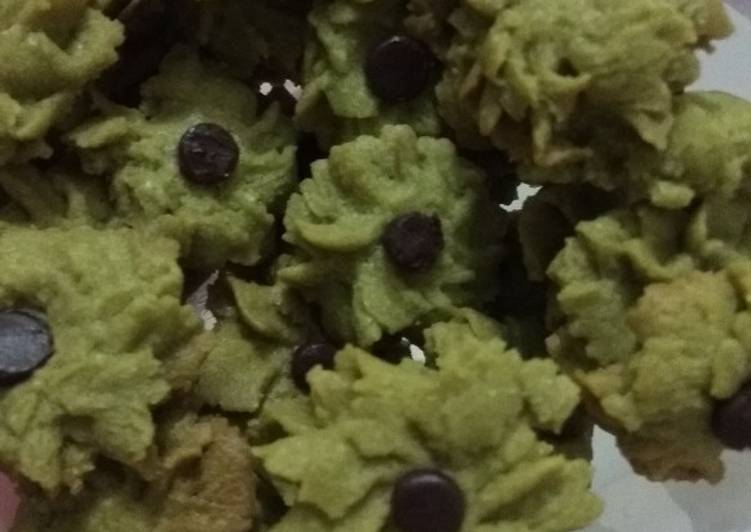 gambar untuk resep Matcha Cookies ??