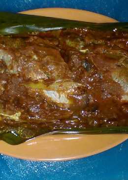 Pepes ikan bumbu goreng