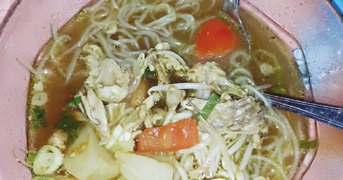 Resep Soto ayam kuning ala Cook