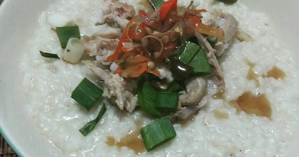 Resep Bubur Ayam Sambal Kecombrang ala Ghariza Priyanto