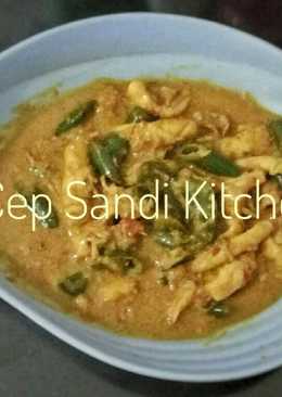 Cumi Cabe Ijo Bumbu Rujak