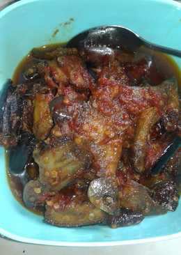 Balado terong ikan sepat