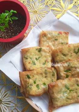 Martabak Tahu Telur dengan Kulit Lumpia