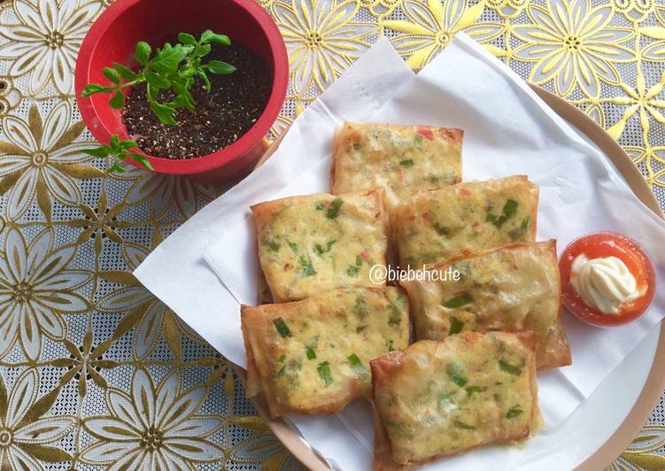 Resep Martabak Tahu Telur dengan Kulit Lumpia By Cut Habibah Bwz