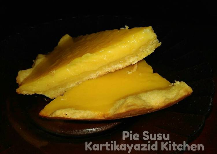 Resep Pie susu keju teflon