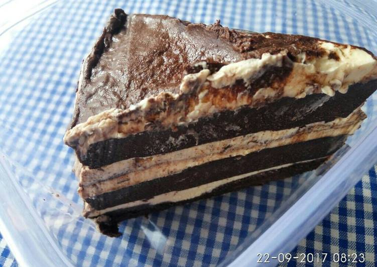 resep masakan Brownis flourless with Ganache Keto #ketopad