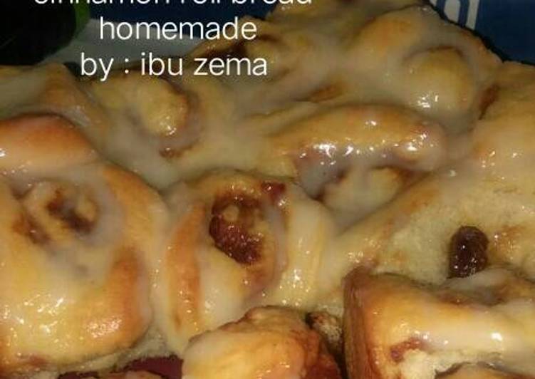 Resep Cinnamon roll bread ekonomis