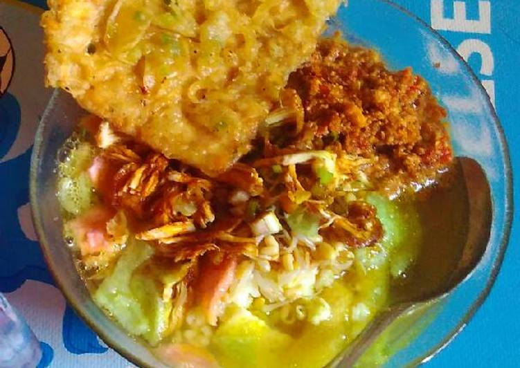 bahan dan cara membuat Soto sokaraja & mendoan (cocok untuk pemula)