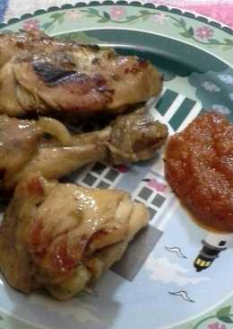 Ayam panggang santan
