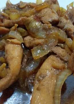 Chicken teriyaki ala hokben