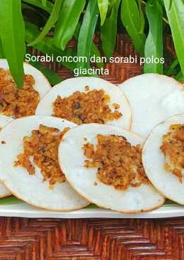 Sorabi Oncom dan polos