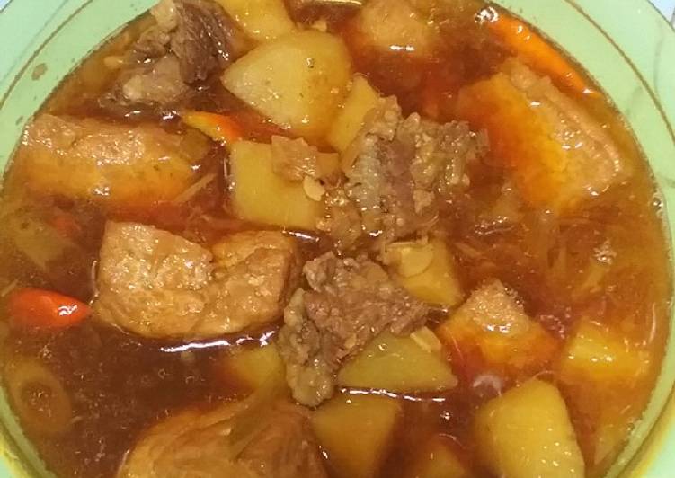 Semur ginghutang banjir