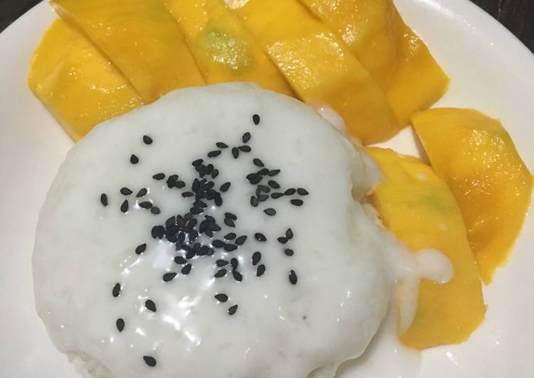 gambar untuk cara membuat Mango Sticky Rice