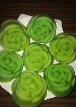 Bolu pandan kukus, lembuutt pake bangettt (No mixer)