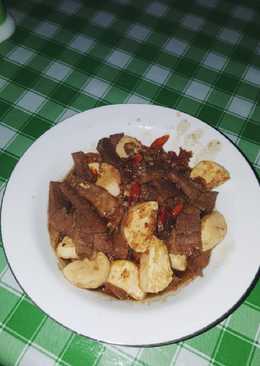 Beef & Tofu Sauce Teriyaki Pedas