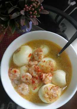 Telor Udang Kuah SantanðŸƒ