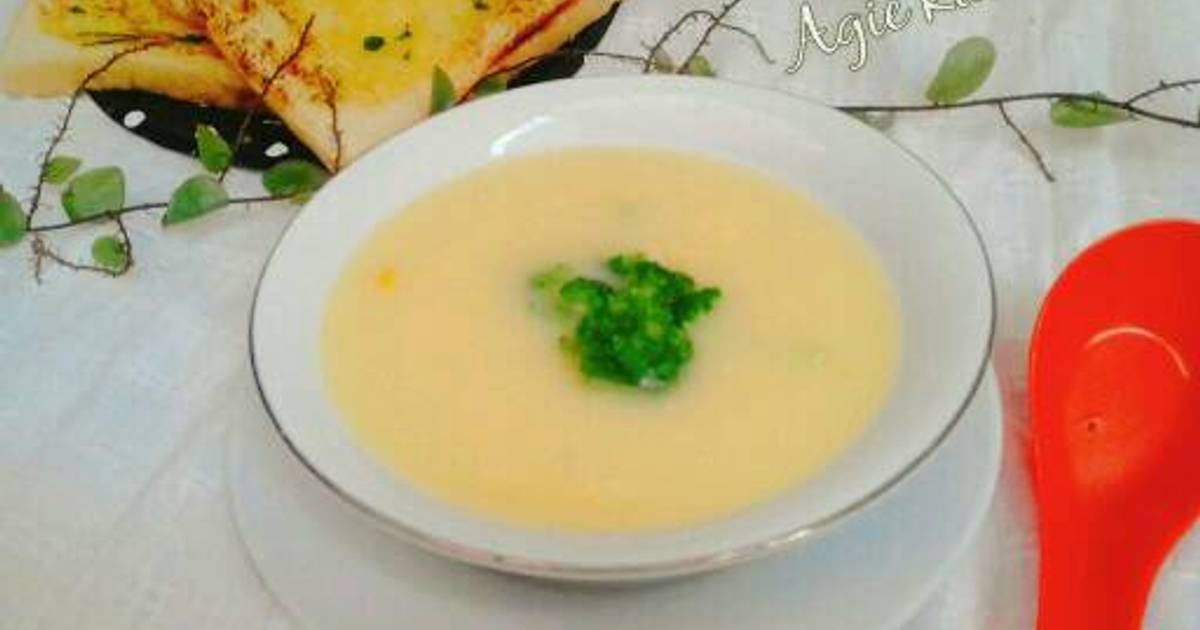 231 resep sup krim jagung instan enak dan sederhana  Cookpad