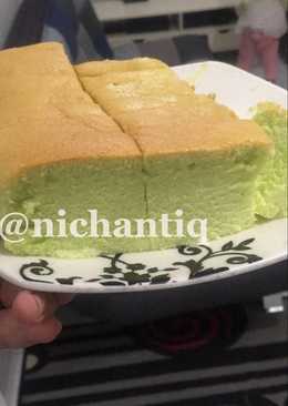 Ogura Pandan Cake