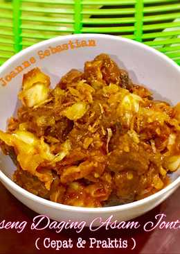 Oseng Daging Asam Jontor (cepat&praktis) #kitaberbagi