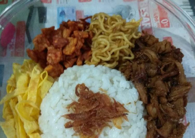 bahan dan cara membuat Nasi uduk terkasih