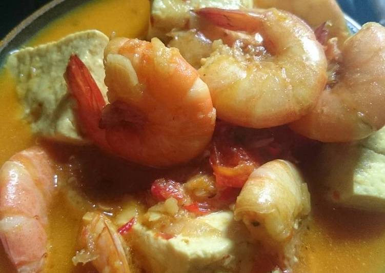 Resep Gulai  udang tahu khas  padang  oleh Sheenaz s Ummi 