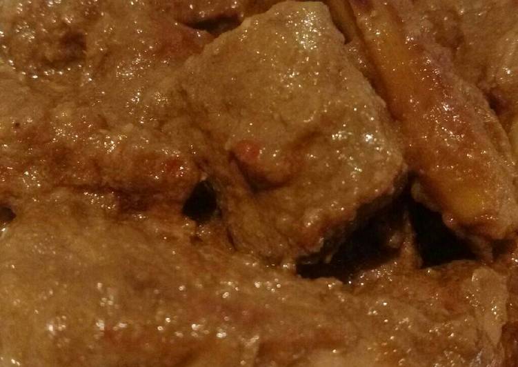 cara membuat Rendang daging sapi