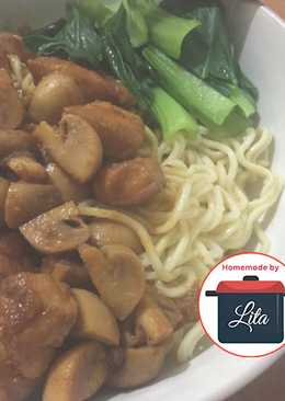 Mie ayam jamur mudah enak #homemadebylita