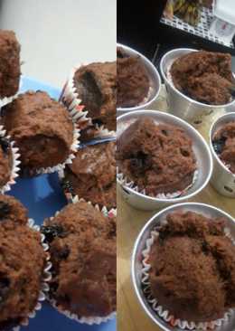 Muffin coklat pisang kukus