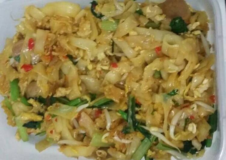 resep lengkap untuk Kwetiaw goreng simpel