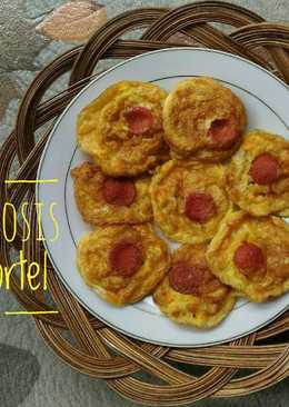 Telur Sosis isi wortel, bekal sekolah