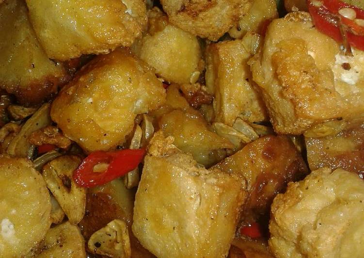 Resep Tahu goreng Asin Pedas oleh Lice Shukita Cookpad