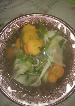 Sop Sayur + Jamur Tiram